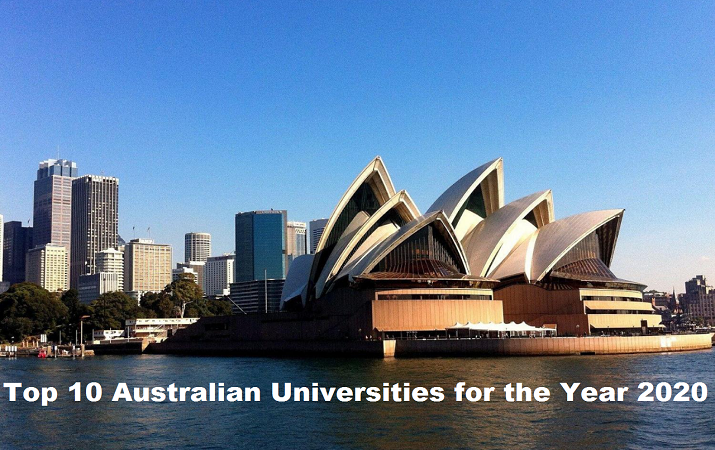 Top 10 Australian Universities for the Year 2020 3